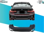 Fits For Bmw 330I Xdrive Rear Bumper Cover Primed 2019-2022. Fixed Price $271.31.