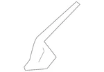 Genuine Subaru Cowl Side Panel 91423FJ010. Fixed Price $16.20.