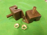 Jeep Willys Mb Gpw CJ2A M38A1 Engine Mounts, Motor Pair #B88. Fixed Price $34.64.