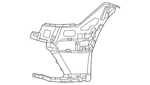 Genuine Mercedes-benz Bumper Cover Support Rail 223-885-42-01. Fixed Price $126.00.