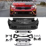 2019-2021 Kia Forte Korea Built Complete Front Bumper Grille Set W/ Fog Lamp. Fixed Price $495.00.