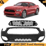 Front Bumper Cover Paintable & Grille Assembly Kit 2015-2017 Ford Mustang. Fixed Price $282.77.