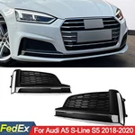 For Audi A5 Line S5 2018-20 Left Right Side Front Bumper Fog Light Lamp Grill. Fixed Price $55.99.