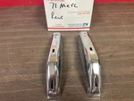 1971 Mercury Full Size Rear Bumper Guards Nos Ford 225. Fixed Price $29.99.
