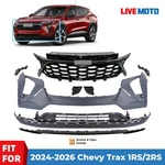 9 Pcs For 2024-2026 Chevy Chevrolet Trax Rs Front Bumper Cover Grille Assembly. Fixed Price $315.99.