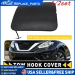 1/2SET Bumper Tow Eye Hook Access Cover Cap For Nissan Murano 15-19 622A0-5AA1H. Fixed Price $39.99.