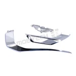 New 3PCS For Mitsubishi Outlander Right Front Bumper Chrome Molding Trim Strip. Fixed Price $73.58.