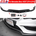 Carbon Look Abs Front Bumper Splitter Lip For Mercedes Benz W207 C207 2014-2016. Fixed Price $178.99.