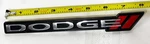 Vintage Dodge Red Stripe Front Grille Emblem Badge Oem. Fixed Price $20.00.