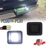 Smoked White Led License Plate Light Replacement Lamps 2015-2022 Ford F-150. Fixed Price $14.99.