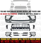 Porsche Macan 2019-22 Front Bumper Cover With Grille Kit Acc 95B807217KG2X. Fixed Price $750.00.