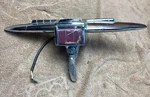 Vintage Antique Car Plymouth Tail Light With Trunk Handle 1940'S Plyac Rare. Fixed Price $200.00.