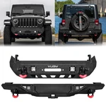 Vijay For 2007-2017 Jeep Wrangler Jk Front Bumper Rear Wtih Led Lights. Fixed Price $289.99.