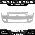 New Painted *W37 White* Front Bumper Cover For 2008-2015 Mitsubishi Lancer 08-15. Fixed Price $430.99.