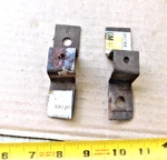 Nos Pair (l&r) Front Bumper Guard Insert Brackets For 1972 Oldsmobile Cars. Fixed Price $8.00.