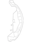 Genuine Ford Side Bracket FA1Z-17D942-A. Fixed Price $8.90.