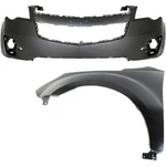 Front Bumper Cover And Fender Kit Chevrolet Equinox 2PC 2010-2015, Driver Side. Fixed Price $460.52.