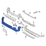 For Kia K4 2025 86510GG000 Front Upper Bumper Cover. Fixed Price $723.69.