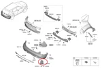 Kia Seltos SP2 Rh Rear Bumper Side Under Cover 2019-2021 -genuine. Fixed Price $35.38.