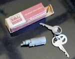 Vintage Ford Nos Trunk Door Lock Cylinder & 2 Keys 51A-7043505-B. Fixed Price $59.99.