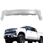 New Front Bumper W/ Park Chrome Fits 2019-2022 Chevrolet Silverado 1500 Ltz. Fixed Price $312.32.