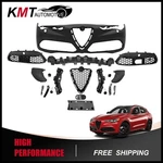 Complete Front Bumper Cover Kit W/ Grille Fits 2017-2025 Alfa Romeo Stelvio. Fixed Price $1473.99.