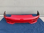 Porsche 911-993 Carrera Oem Complete Red Color Front Bumper Cover & Splitters. Fixed Price $2500.00.