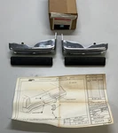 1975 Gm Nos Rear Bumper Guards Monte Carlo W29. Fixed Price $150.00.