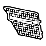 Genuine Mercedes-benz Oe Cover Bumper Area 166-885-28-22. Fixed Price $57.04.