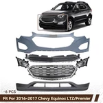 Front Bumper Cover Grille Assembly Set For 2016 2017 Chevy Equinox Ltz Premier. Fixed Price $299.99.