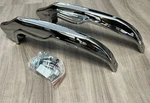 Free Ship 1965 Chevrolet Impala Bel Biscayne Chrome Rear Bumper Guards Pair. Fixed Price $175.00.