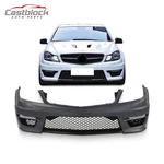 Fit For 2012-2014 Mercedes-benz Class W204 C63 Amg Style Front Bumper Kit. Fixed Price $399.00.