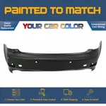 For 2011-2013 Lexus IS350 Rear Bumper W/snsr Holes Painted To Match. Fixed Price $540.00.