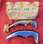 Vintage Nos 1970-1972 Chevrolet Monte Carlo Rear Bumper Guards Gm 993827 70-72. Fixed Price $625.00.