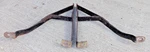 1954 Chevy Front Bumper Brackets Original Gm Pair. Fixed Price $295.00.
