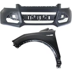 Bumper Cover Kit Fits 2013-2016 Escape Front 2PC Primed Capa W/ Fog Light Holes. Fixed Price $399.55.