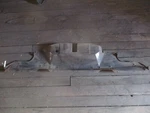 Mopar Front Dust Shield (valance) Nos '51-'52 Plymouth P/n 1347075. Fixed Price $185.00.