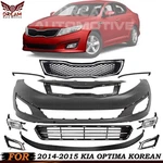 Front Bumper Cover Fascia & Grille Assembly Kit For 2014-2015 Kia Optima Korean. Fixed Price $338.00.