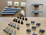 34PCS Headlamp & Bezel Hardware Kit! For Chevelle Ss Camaro Z28 Nova 442 Gto Etc. Fixed Price $38.00.