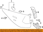Toyota Oem 16-22 RX350 Rear Lamps-tail Upper Retainer 525630E020. Fixed Price $49.39.
