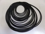 8862 - Bumper Guard Seal Rubber Mercedes Black (by The Foot) 0009874735B. Fixed Price $10.00.