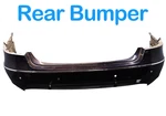 06-16 Mercedes E350 E550 Rear Lower Bumper Cover Assy W/parking Sensor Holes Oem. Fixed Price $368.00.