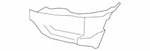 Genuine Ford Explorer 2020-2025- Side Trim-bezel-front, Left- LB5Z-15A245-AA. Fixed Price $88.23.