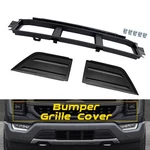 Bumper Grille +cover 21-2022 Ford F-150 Front ML3Z17B968BB ML3Z-17E811-AA H. Fixed Price $56.99.