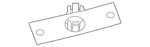 Genuine Nissan Parking Aid Sensor Housing 28533-6TA0C. Fixed Price $47.02.