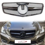 For Mercedes E-class W212 S212 E63 Front Bumper Black Grille 2009-2013 Amg Style. Fixed Price $112.59.