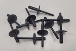 Genuine Bmw / Mini - Trim Clip Clamp Rivet Pack Of Black 51777171004. Fixed Price $16.13.