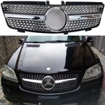 For Mercedes Class W164 Front Radiator Chrome Diamond Grille ML280 2005-2008. Fixed Price $105.28.