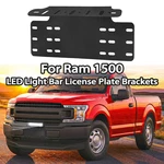 Fits Ram 1500 Car Front Bumper License Plate Bracket Light Bar Work Led. Fixed Price $21.86.