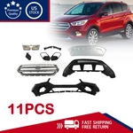 2017-2019 Ford Escape Front Bumper Cover With Grills And Fog Lamps Us. Fixed Price $287.39.